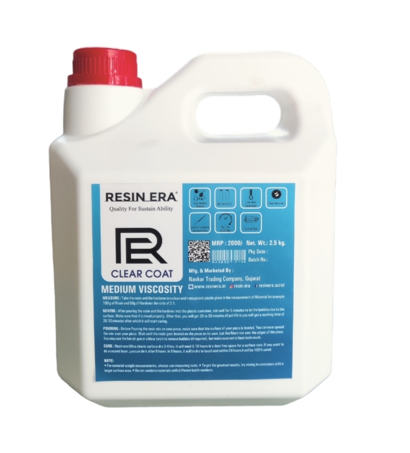 Resin Pro Crystal Clear Epoxy Resin - 1.5kg, Fast Drying, Non-Toxic Clear  Epoxy Resin & Hardener for Wood, Fabric, Glass & Paper