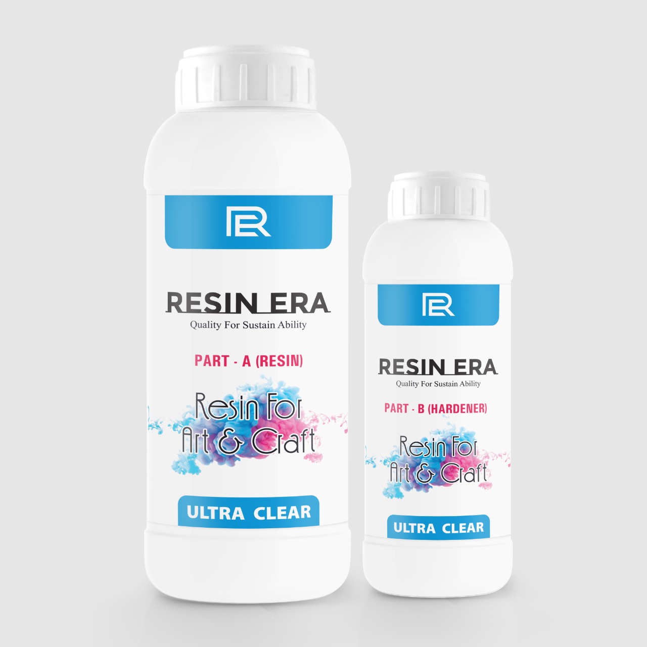 RESIN ERA ULTRA CLEAR EPOXY RESIN & HARDNER 2:1 - Resinera